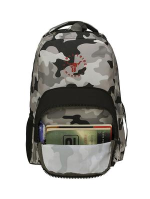 grey polyester backpack - 17567140 - Standard Image - 4