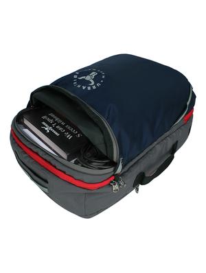 blue polyester backpack - 17567142 - Standard Image - 3