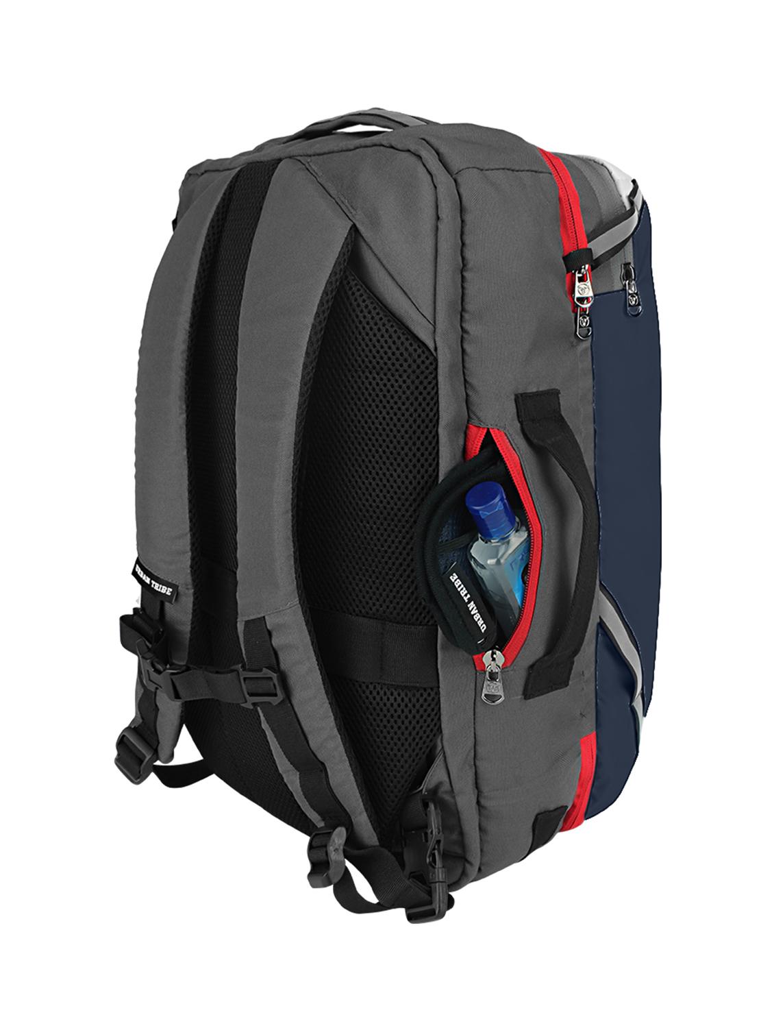 blue polyester backpack - 17567142 - Zoom Image - 5