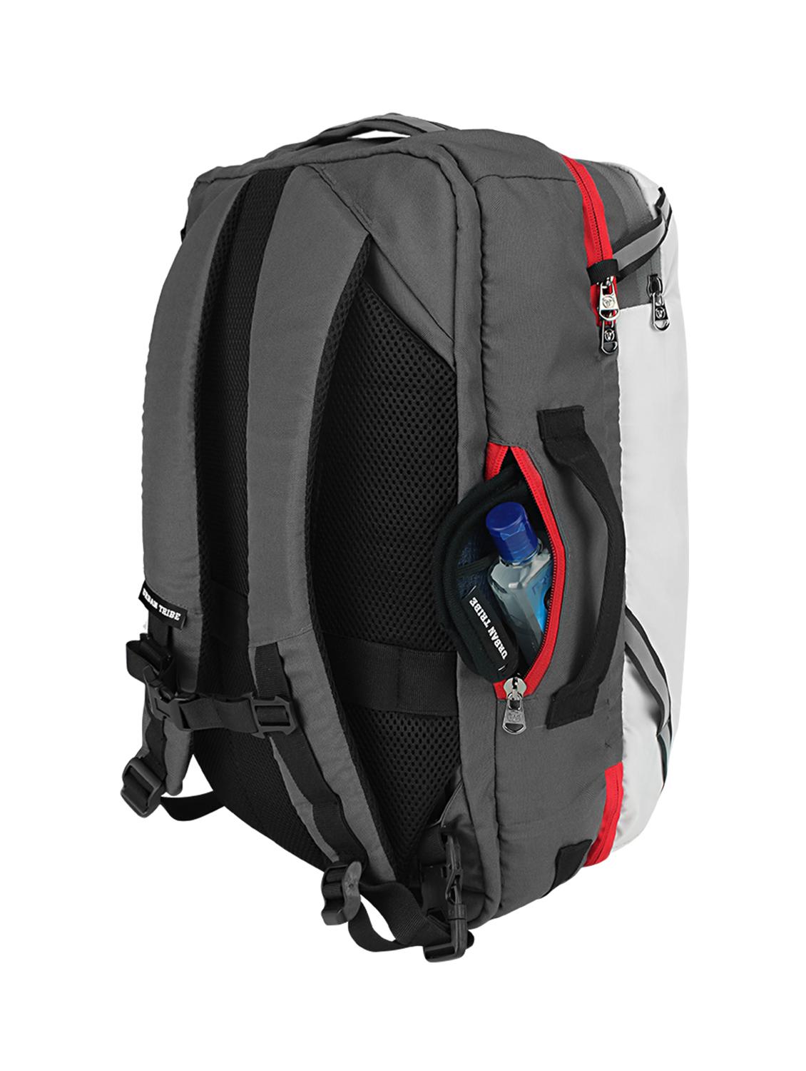 white polyester backpack - 17567143 - Zoom Image - 5