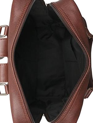 brown leatherette (pu) regular backpack - 17567245 - Standard Image - 3