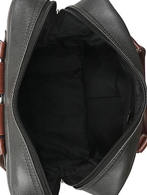 black leatherette (pu) regular backpack - 17567246 - Standard Image - 3