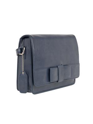 blue leatherette (pu) regular sling bag - 17567321 - Standard Image - 5
