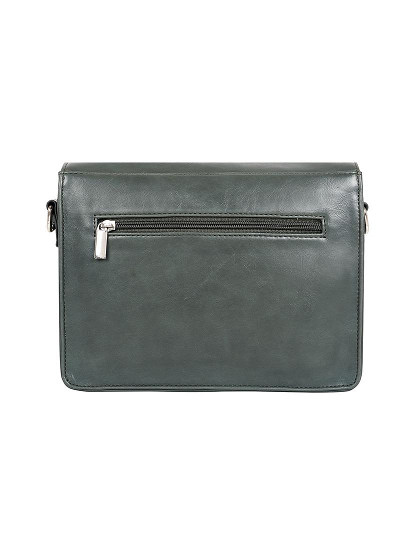 green leatherette (pu) regular sling bag - 17567322 - Zoom Image - 2
