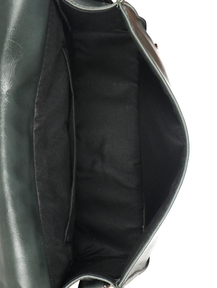 green leatherette (pu) regular sling bag - 17567322 - Zoom Image - 3