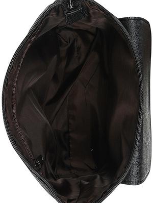 black leatherette (pu) regular sling bag - 17567335 - Standard Image - 3