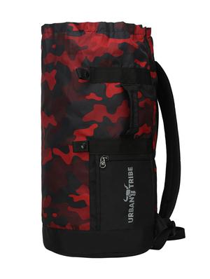 red polyester dufflebag - 17567617 - Standard Image - 4