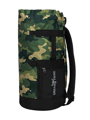 green polyester dufflebag - 17567618 - Standard Image - 4