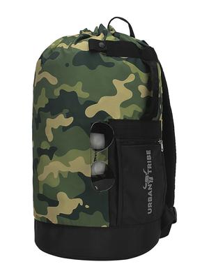 green polyester dufflebag - 17567618 - Standard Image - 5