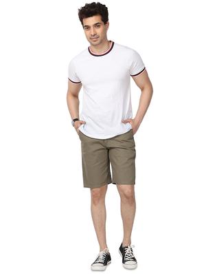 olive green bermuda shorts - 17568119 - Standard Image - 4