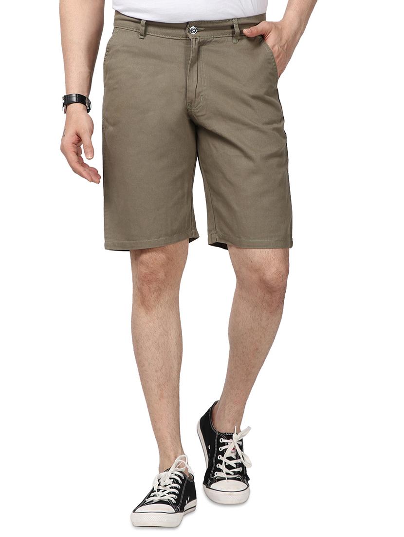 olive green bermuda shorts - 17568119 - Zoom Image - 1