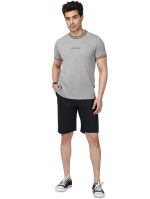navy blue plain bermuda shorts - 17568120 - Standard Image - 4
