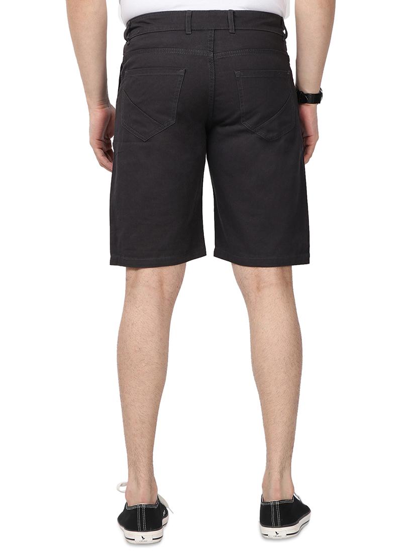 grey plain bermuda shorts - 17568121 - Zoom Image - 3
