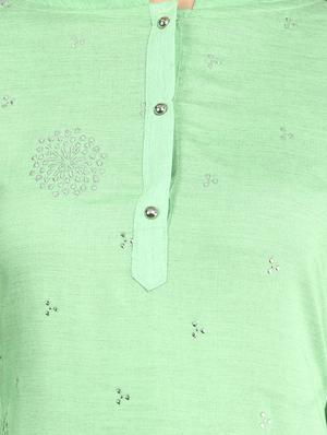 printed straight kurta - 17568168 - Standard Image - 4