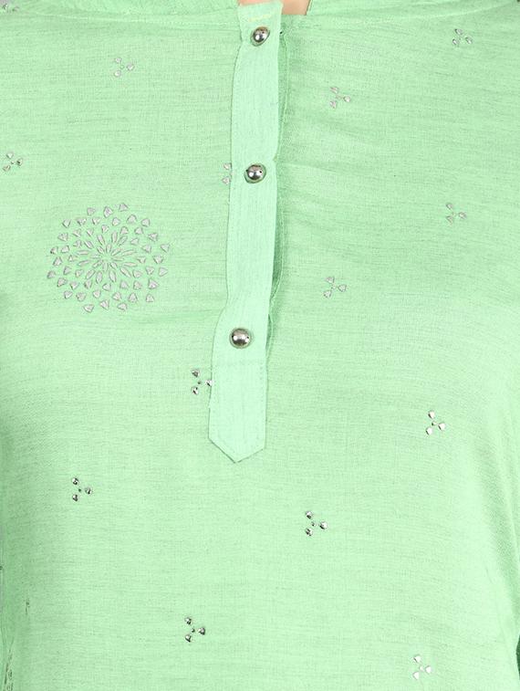 printed straight kurta - 17568168 - Zoom Image - 4