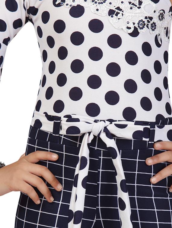 polka dot full length jumpsuit - 17568362 - Zoom Image - 4