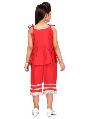 red cotton twin sets - 17568382 - Standard Image - 3