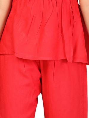 red cotton twin sets - 17568382 - Standard Image - 4