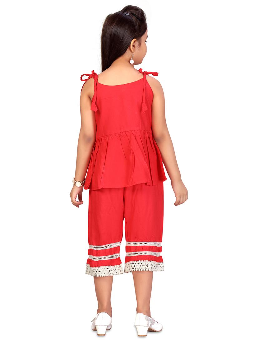 red cotton twin sets - 17568382 - Zoom Image - 3