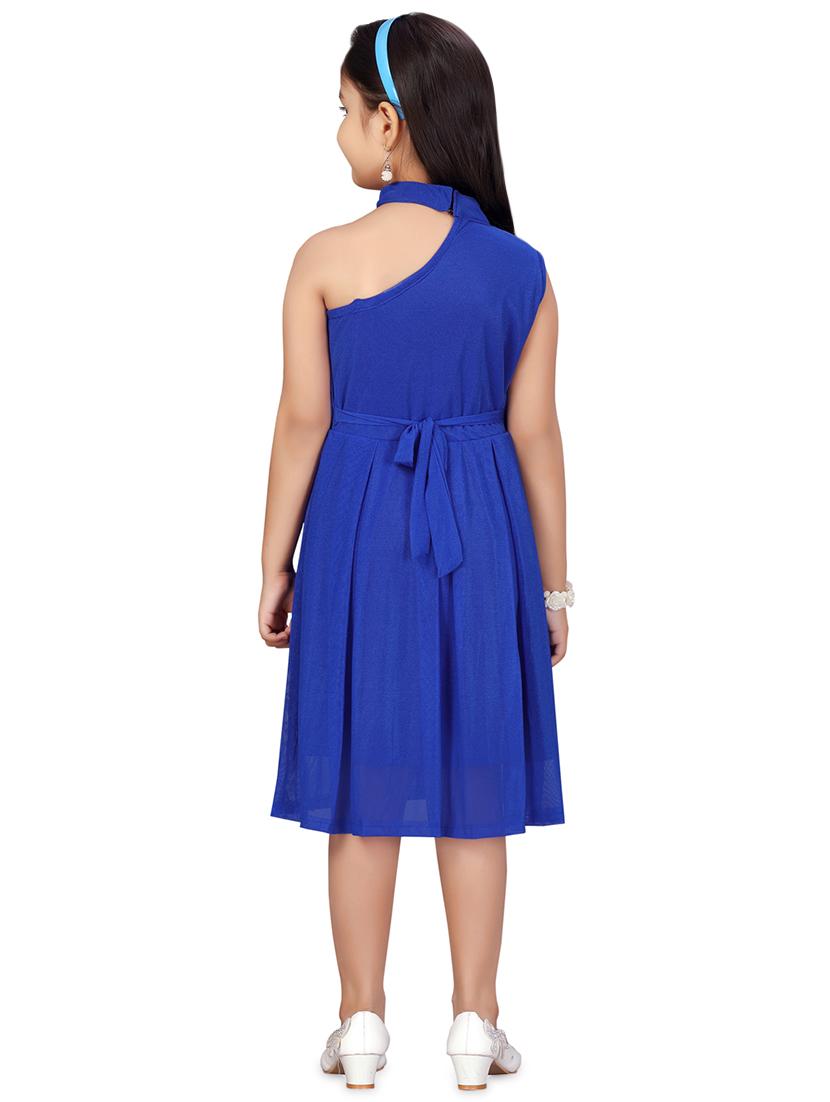 blue net frock - 17568488 - Zoom Image - 3