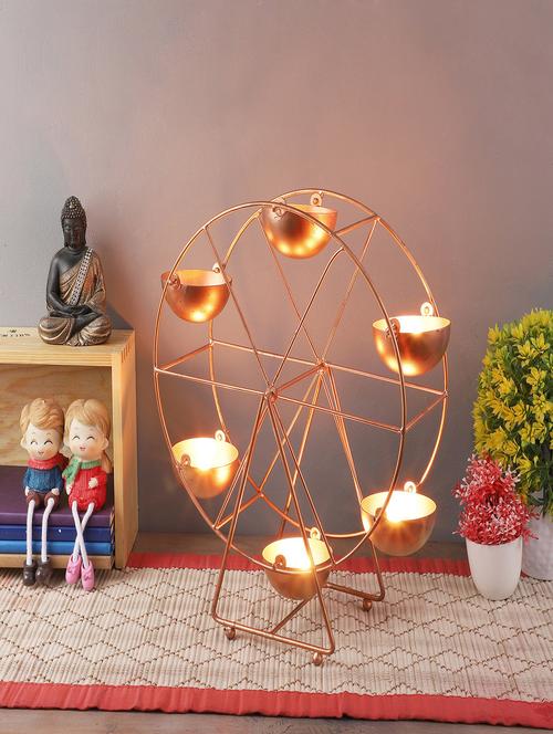 giant wheel tealight holder - 17568628 - Standard Image - 1