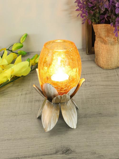 lotus small tealight holder - 17568629 - Standard Image - 1