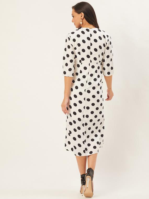 ruffle detail bodycon dress - 17568644 - Zoom Image - 3