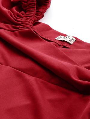 puff sleeves bodycon dress - 17568658 - Standard Image - 4