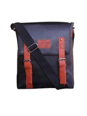 black leatherette (pu) messenger messengerbag - 17569041 - Standard Image - 5
