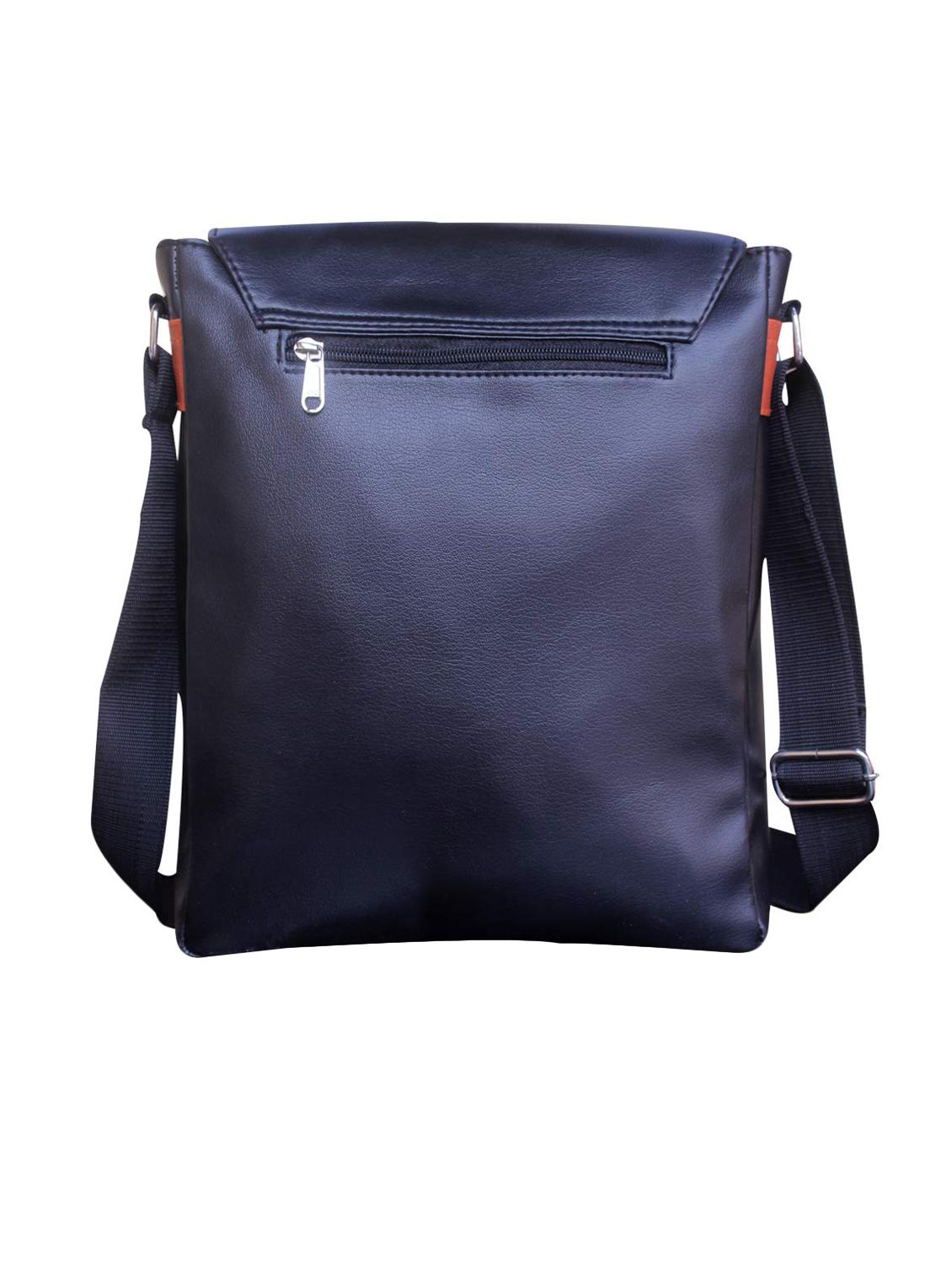 black leatherette (pu) messenger messengerbag - 17569041 - Zoom Image - 2