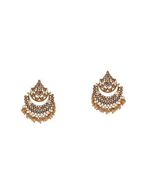 multi colored brass drop earring - 17569153 - Standard Image - 2