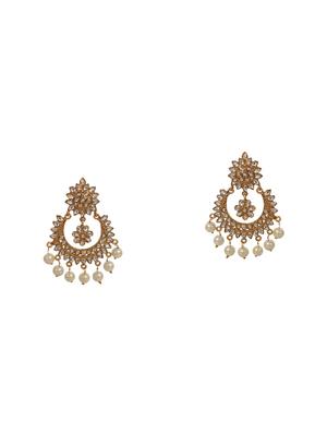 multi colored brass drop earring - 17569154 - Standard Image - 2