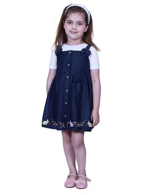 blue denim frock - 17569306 - Standard Image - 4