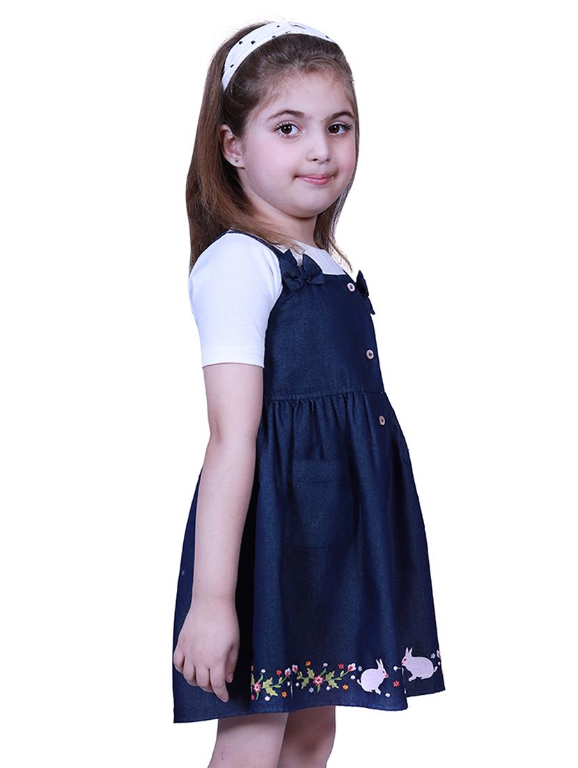 blue denim frock - 17569306 - Zoom Image - 2