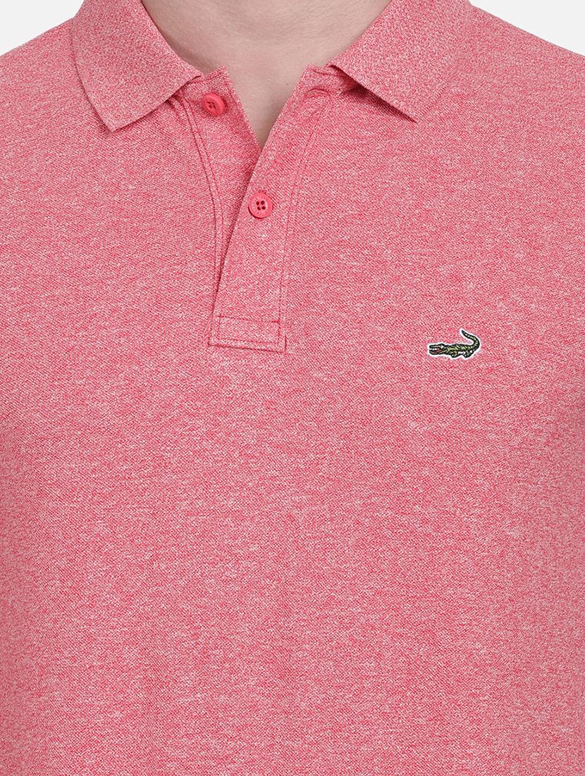 pink solid polo t-shirt - 17569446 - Zoom Image - 5