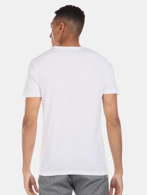 white printed t-shirt - 17570030 - Standard Image - 2