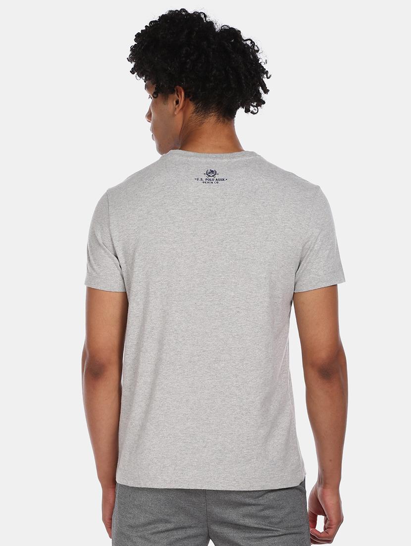 grey printed t-shirt - 17570052 - Zoom Image - 2