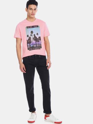 pink front print t-shirt - 17570061 - Standard Image - 4