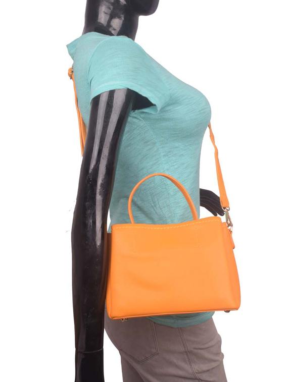 yellow leatherette (pu) regular handbag - 17570296 - Zoom Image - 6