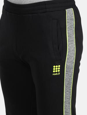 black color block track suit - 17570450 - Standard Image - 4