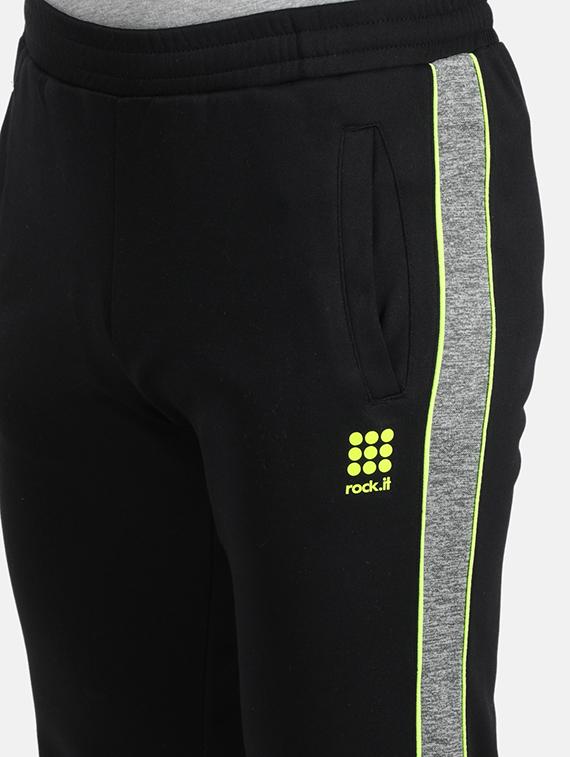 black color block track suit - 17570450 - Zoom Image - 4