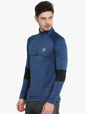 blue printed raglan sweatshirt - 17570591 - Standard Image - 2