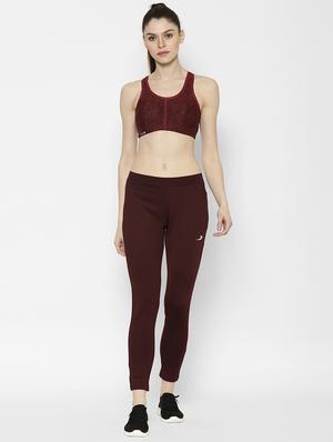 mid rise solid track pant - 17570672 - Standard Image - 4