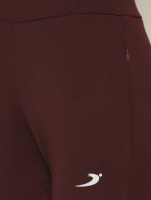 mid rise solid track pant - 17570672 - Standard Image - 5