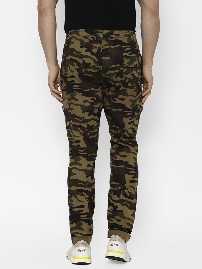 olive green camouflage cargo trouser - 17570681 - Zoom Image - 3