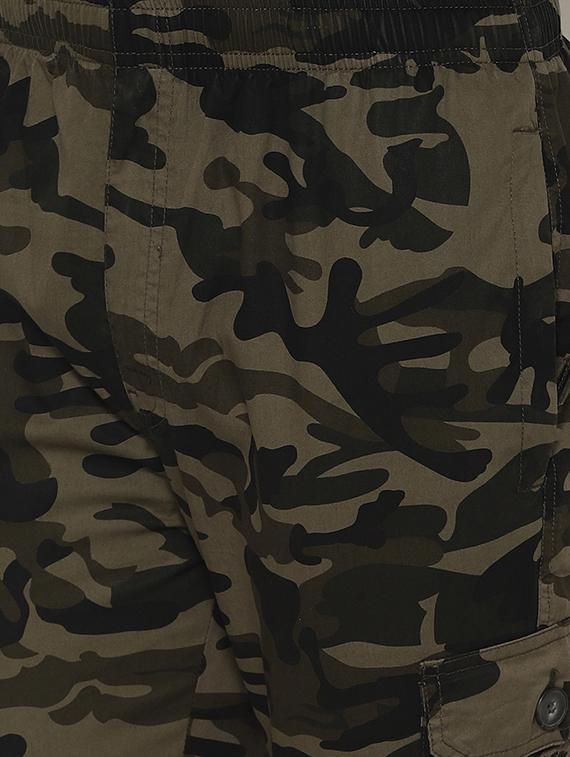 olive green camouflage cargo trouser - 17570682 - Zoom Image - 5