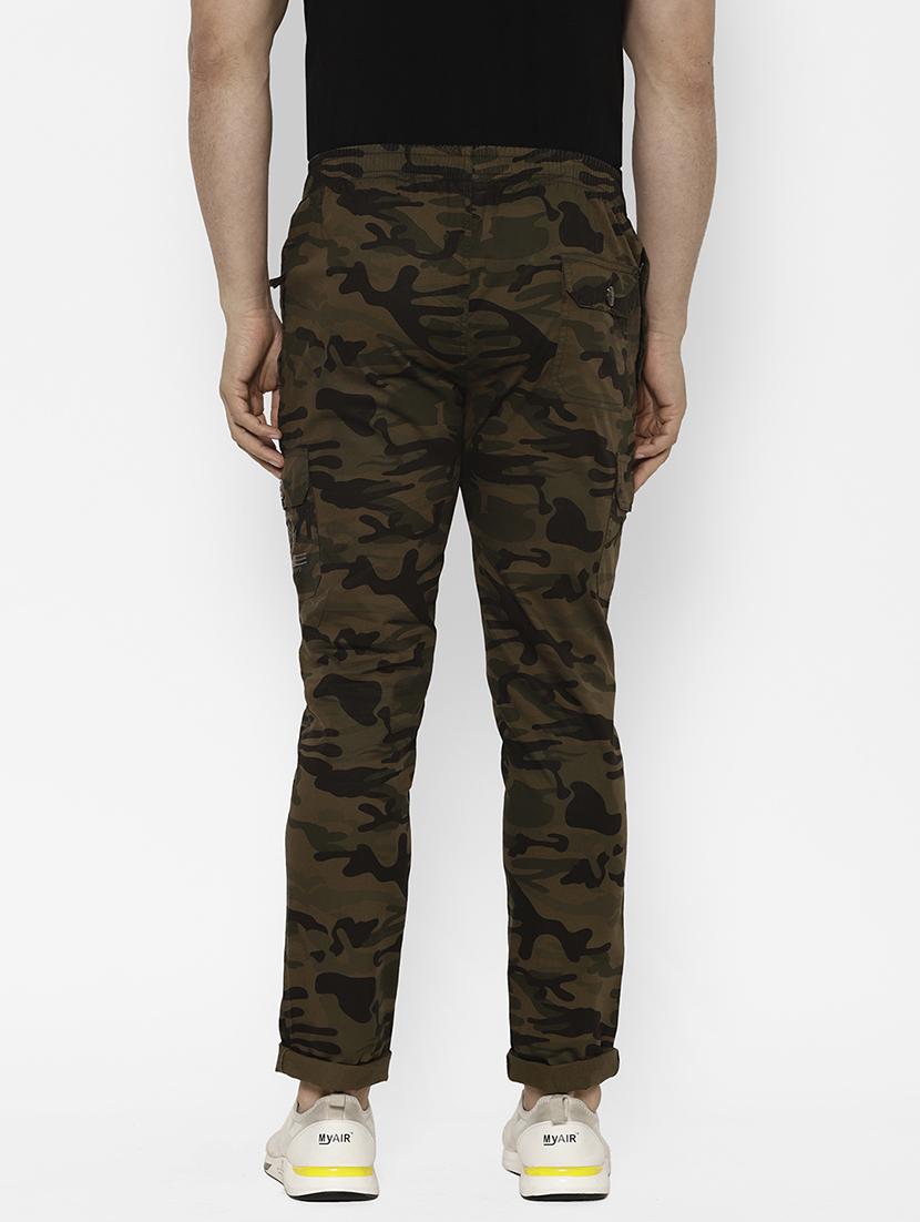 olive green camouflage cargo trouser - 17570683 - Zoom Image - 3