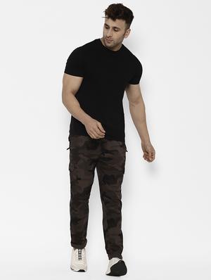 brown camouflage cargo trouser - 17570685 - Standard Image - 4
