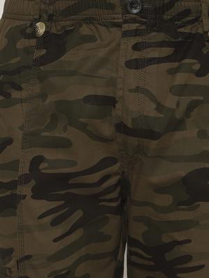 olive green camouflage cargo trouser - 17570687 - Standard Image - 5