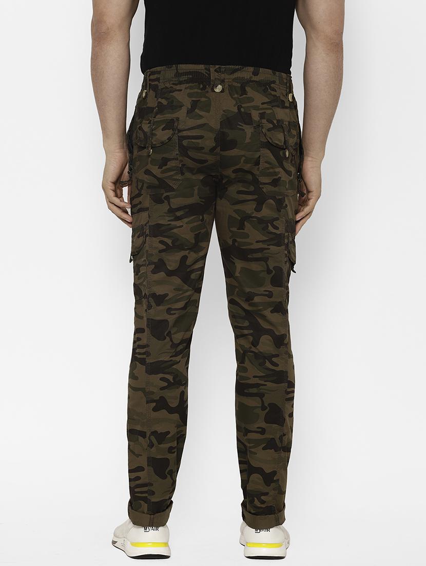 olive green camouflage cargo trouser - 17570687 - Zoom Image - 3